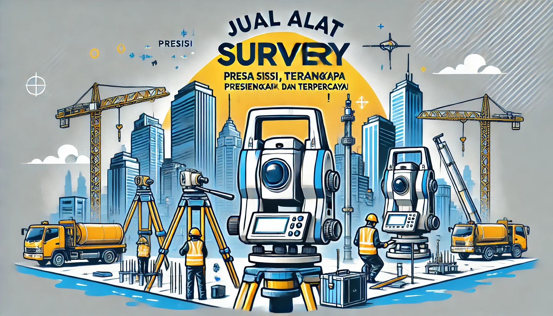 Jual Alat Survey Surabaya Presisi, Terlengkap dan Terpercaya