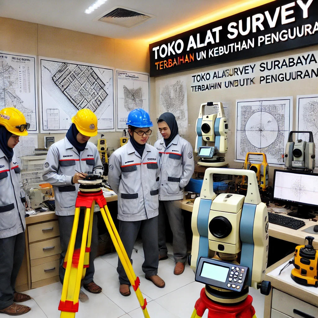 Toko Alat Survey Terbaik untuk Pengukuran