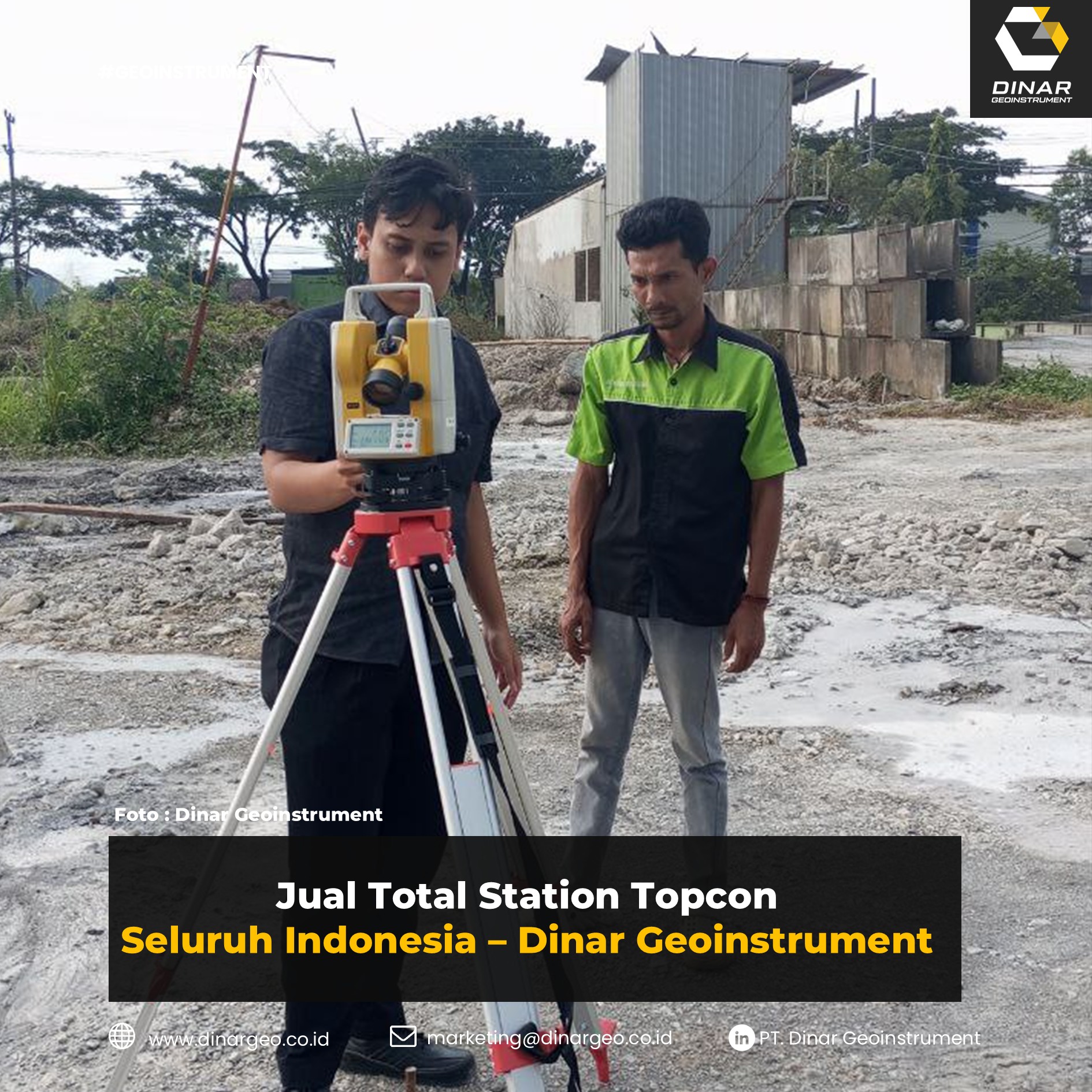 Jual Total Station Topcon